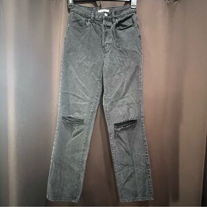 PacSun Jeans, Size 26, Dad Jean, Black